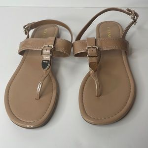 Coach sandals size 9.5